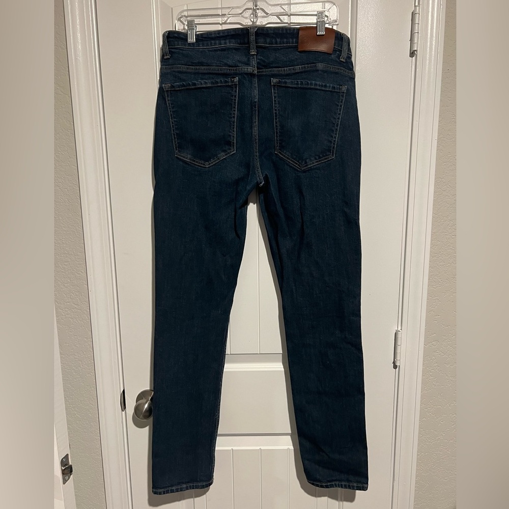 Seeded & Sewn Men's Felix Skinny Blue Jeans